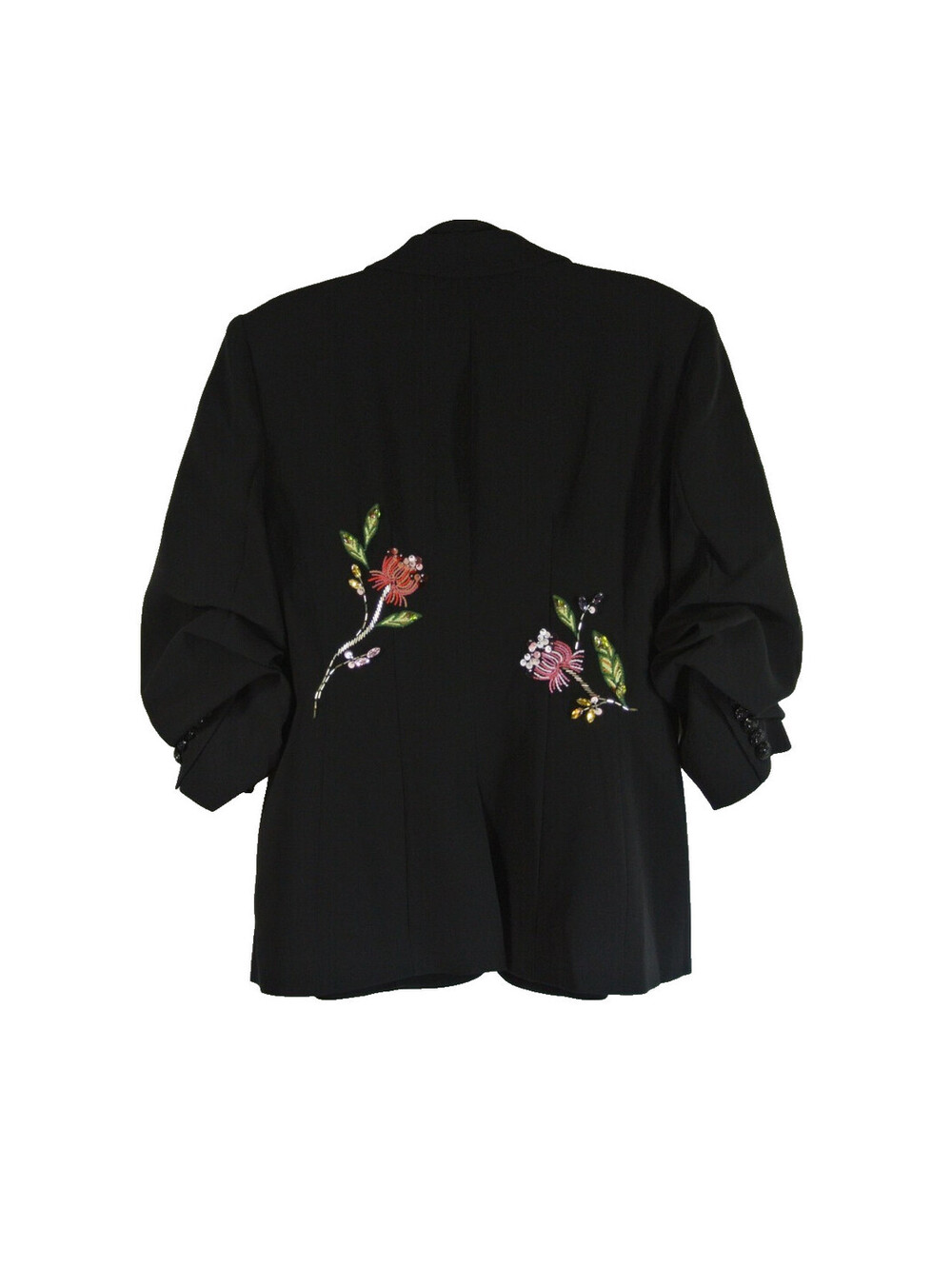 NEW, Cinq a Sept Women's Floral Mixed Media Cheyenne Blazer Sz 12 #SJ2440 - Picture 6 of 10
